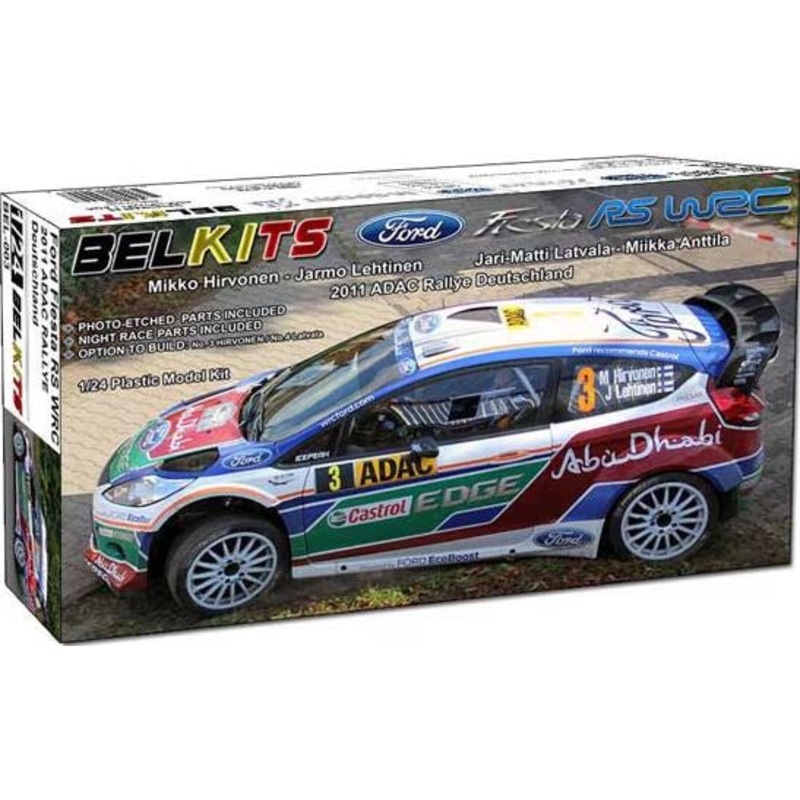 Belkits 1:24 Ford Fiesta RS WSC 2011 (LW)