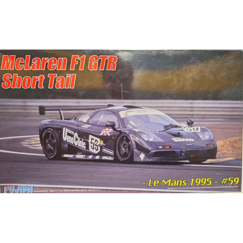 Fujimi 1:24 McLaren F1 GTR Short Tail Le Mans 1995 #59 (LW)