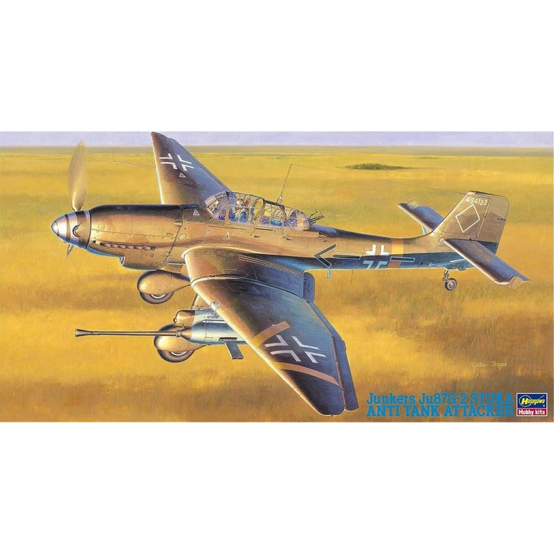Hasegawa 1:48 Junkers Ju87G-2 Stuka Anti Tank Attacker