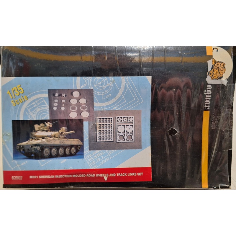 Jaguar 1:35 M551 Sheridan Road Wheels & Track Links Set (LW)