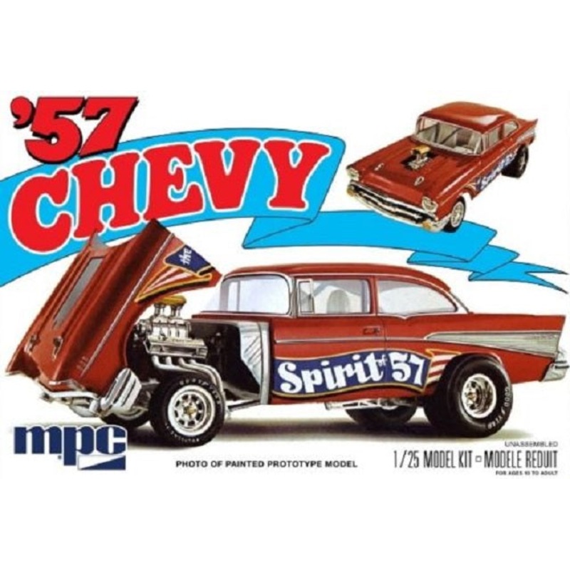 MPC 1:25 57 Chevy Flip Nose Gasser