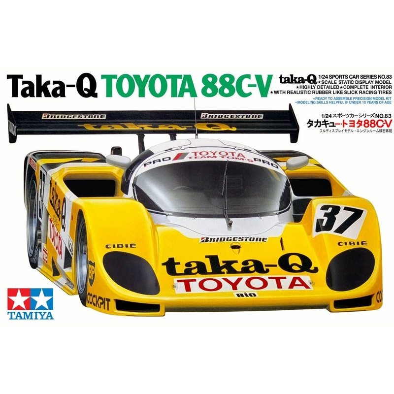 Tamiya 1:24 Taka-Q Toyota 88C-V (LW)