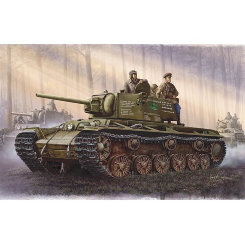 Trumpeter 1:35 Russia KV-1 Mod. 1942 Simplified Turret