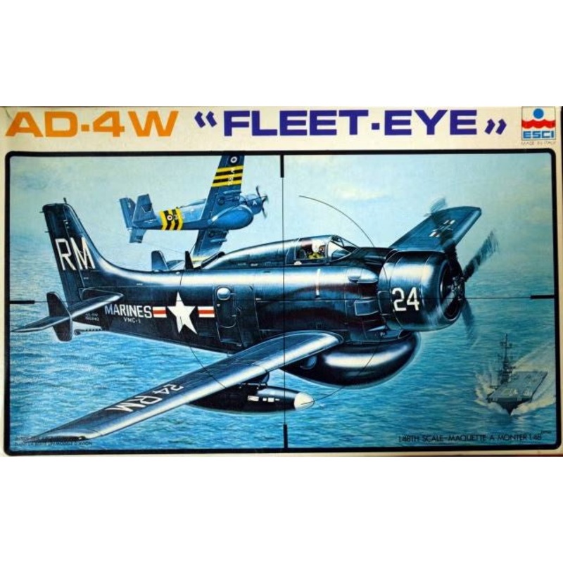 *Vintage* Esci 1:48 AD-4W 'Fleet-Eye'