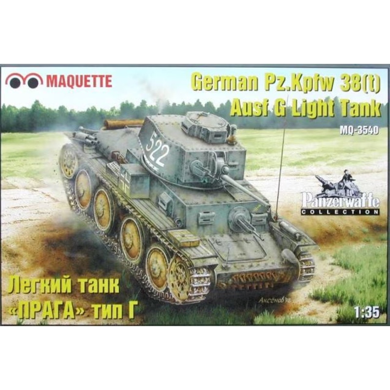 *Vintage* Maquette 1:35 German Pz.Kpfw 38(t) Ausf G Light Tank