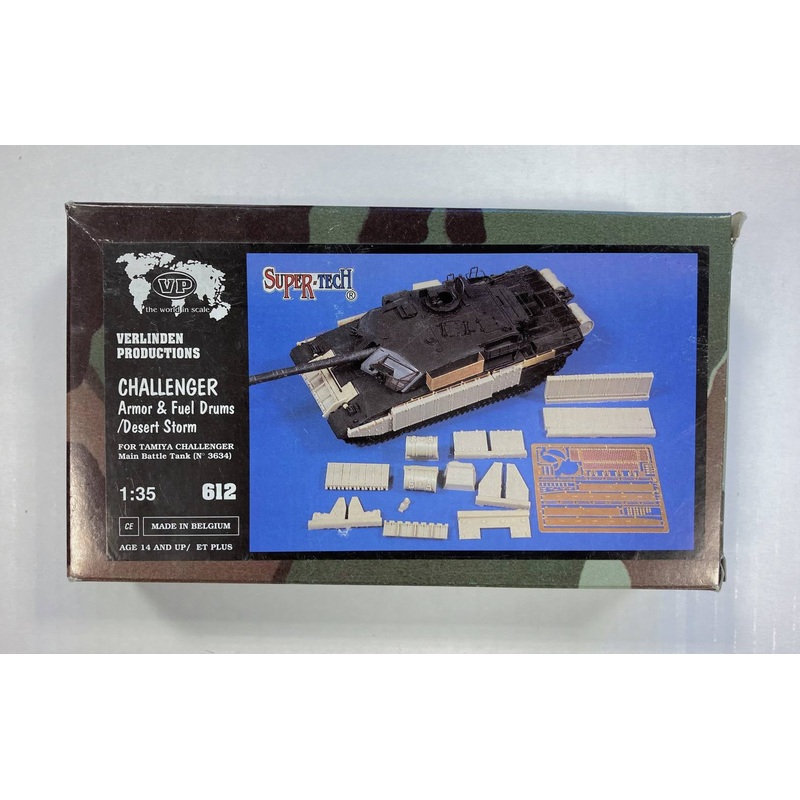 VP 1:35 Challenger Armour & Fuel Drums/Desert Storm Conv. Resin Set (LW)