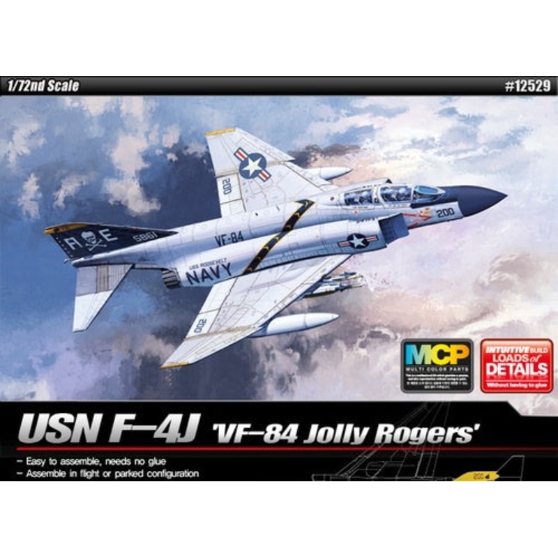 Academy 1:72 USN F-4J 'VF-84 Jolly Rogers'