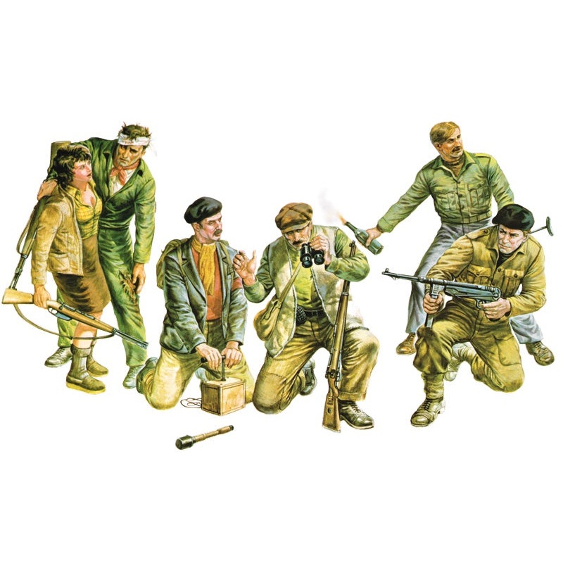 Italeri 1:35 WW2 Partisans
