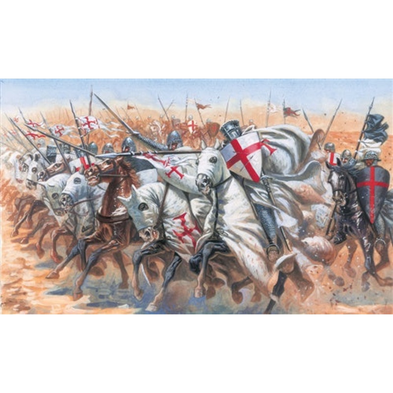 Italeri 1:72 Medieval Templar Knights