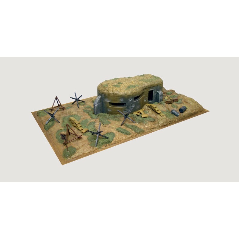 Italeri 1:72 WWII Bunker and Accessories