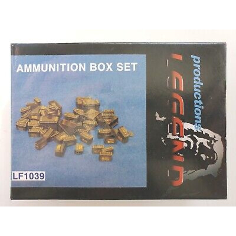 Legend 1:35 Ammunition Box Resin Set