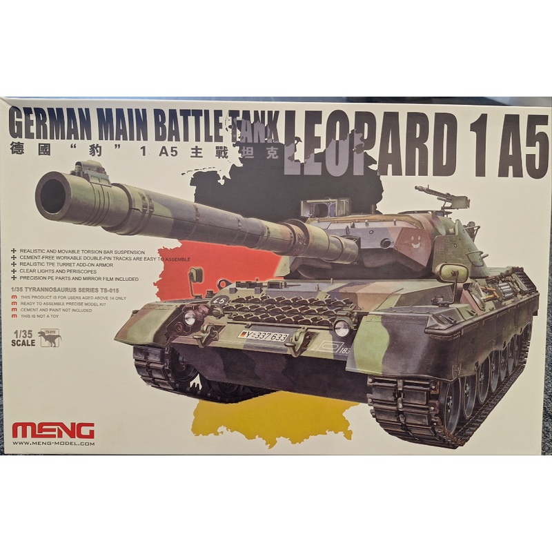 Meng 1:35 German Leopard 1 A5 MBT