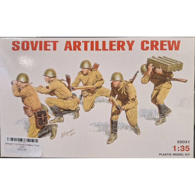 Miniart 1:35 Soviet Artillery Crew (LW)