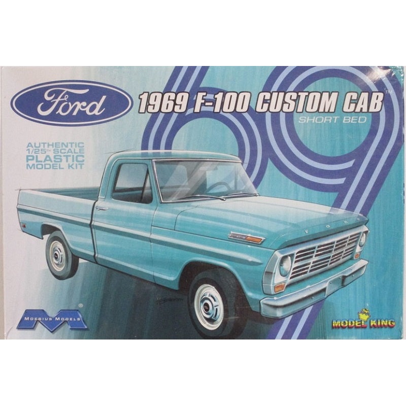 Moebius 1:25 1969 Ford F-100 Custom Cab Short Bed