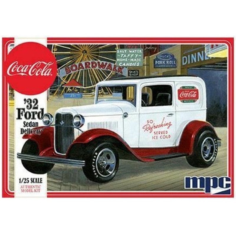 MPC 1:25 1932 Ford Street Rod Sedan Delivery Coca-Cola