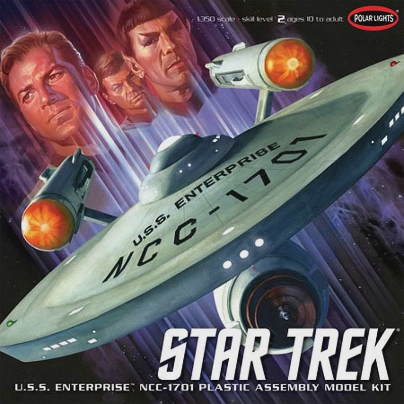 Polarlights 1:350 Star Trek U.S.S. Enterprise NCC-1701