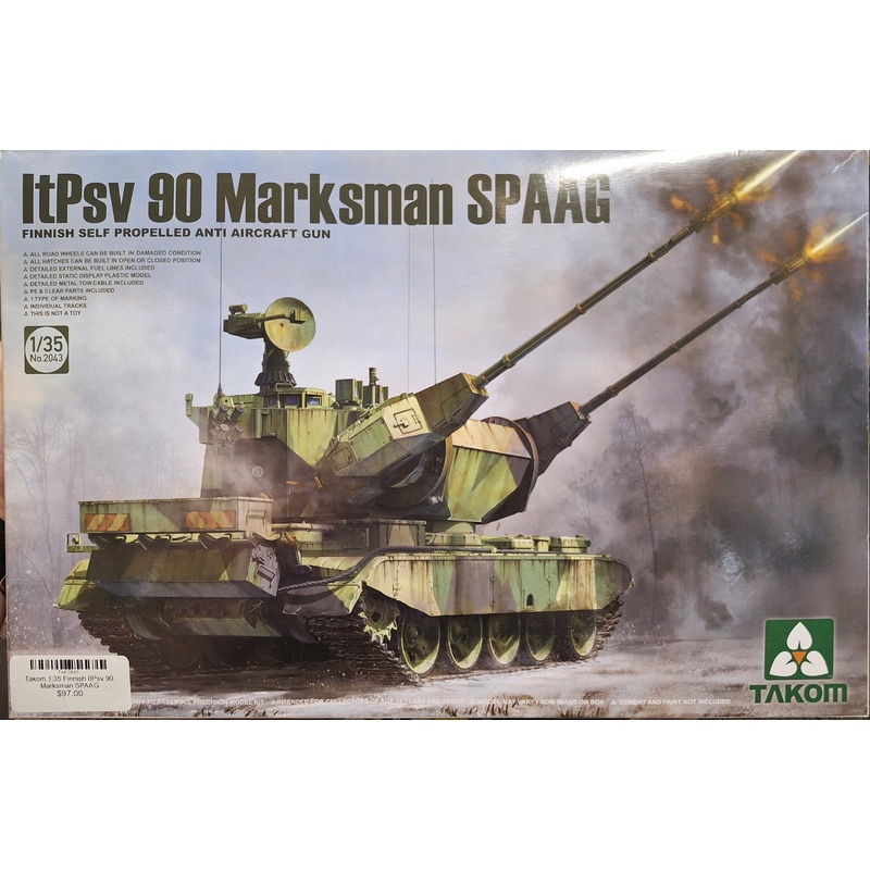 Takom 1:35 Finnish ItPsv 90 Marksman SPAAG