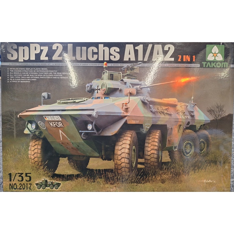 Takom 1:35 SpPz 2 Luchs A1/A2
