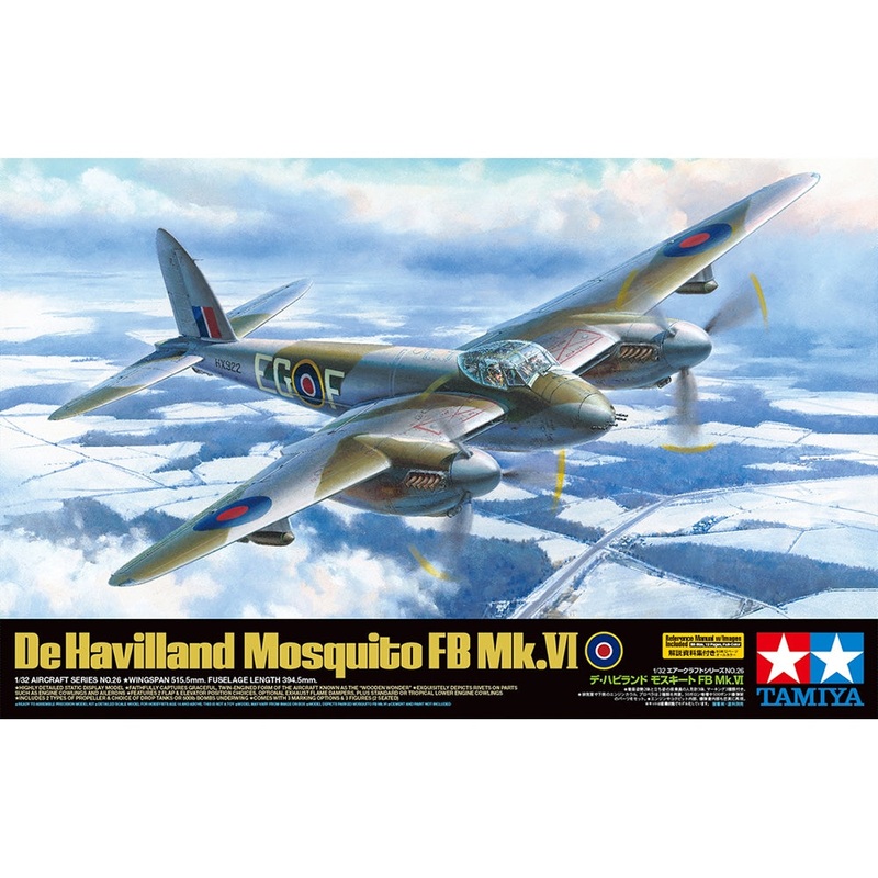 Tamiya 1:32 De Havilland Mosquito FB Mk.VI