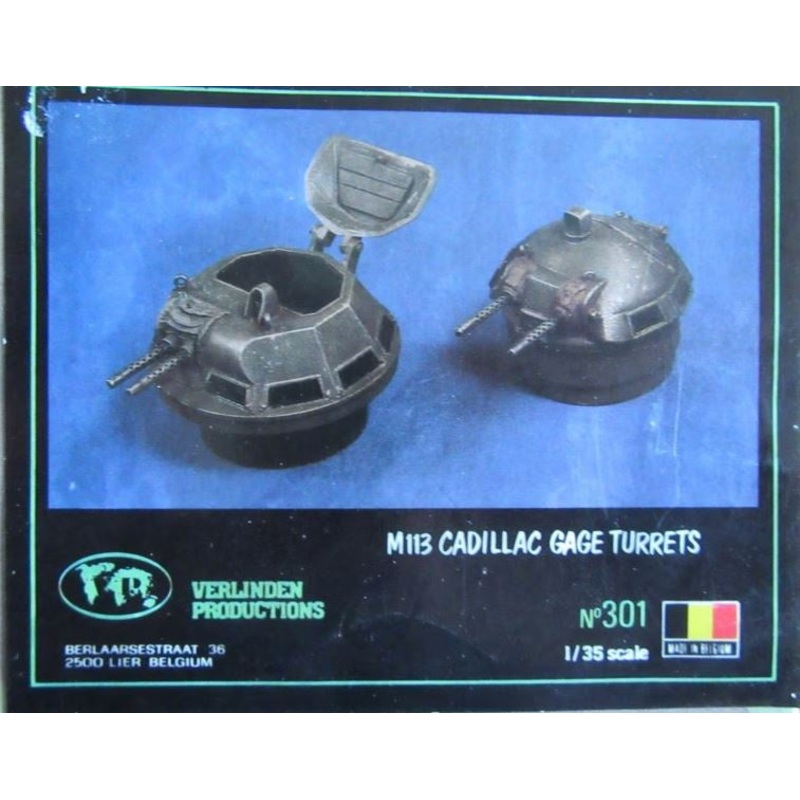 VP 1:35 M113 Cadillac Gage Turrets Resin Conv. Set