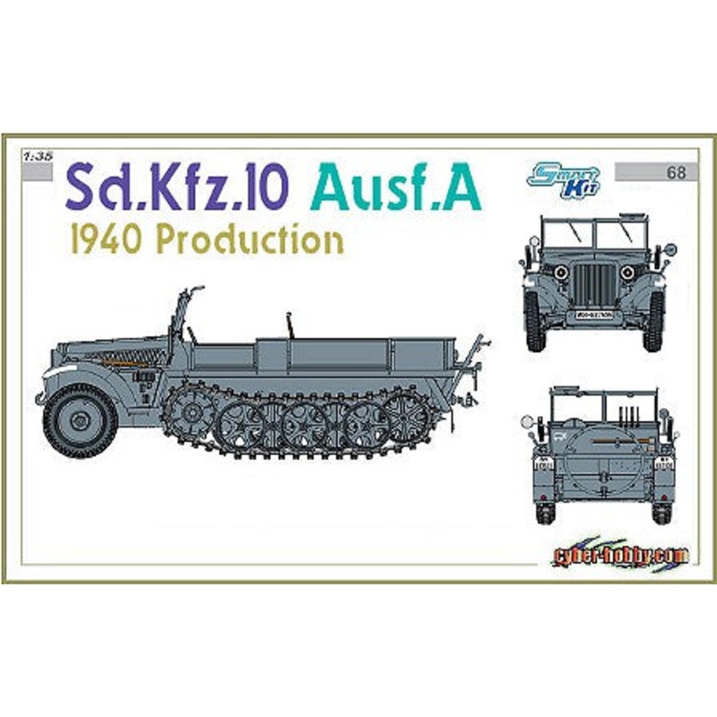 Dragon 1:35 Sd.Kfz.10 Ausf. A 1940 Prod.