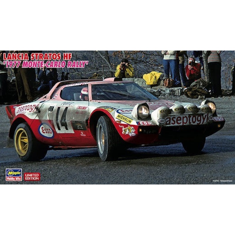 Hasegawa 1:24 Lancia Stratos HF 1977 Monte-Carlo Rally Limited Edition