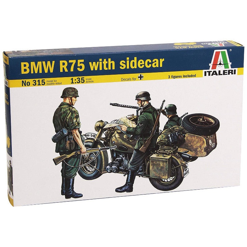 Italeri 1:35 BMW R75 w/ Sidecar