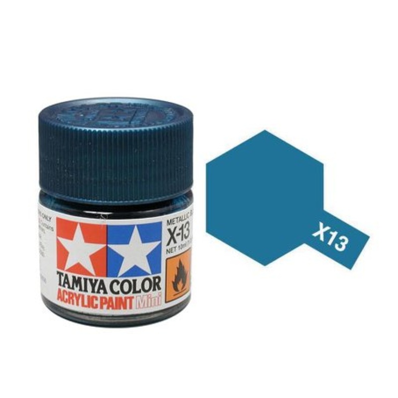 Tamiya X13 Acrylic 10ml Metallic Blue