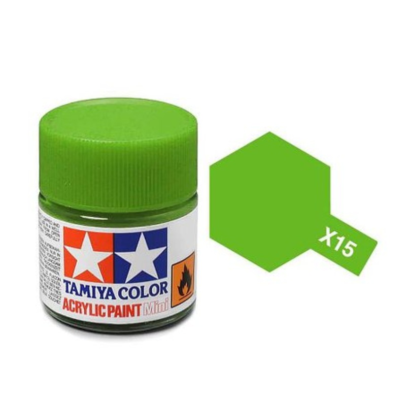 Tamiya X15 Acrylic 10ml Light Green