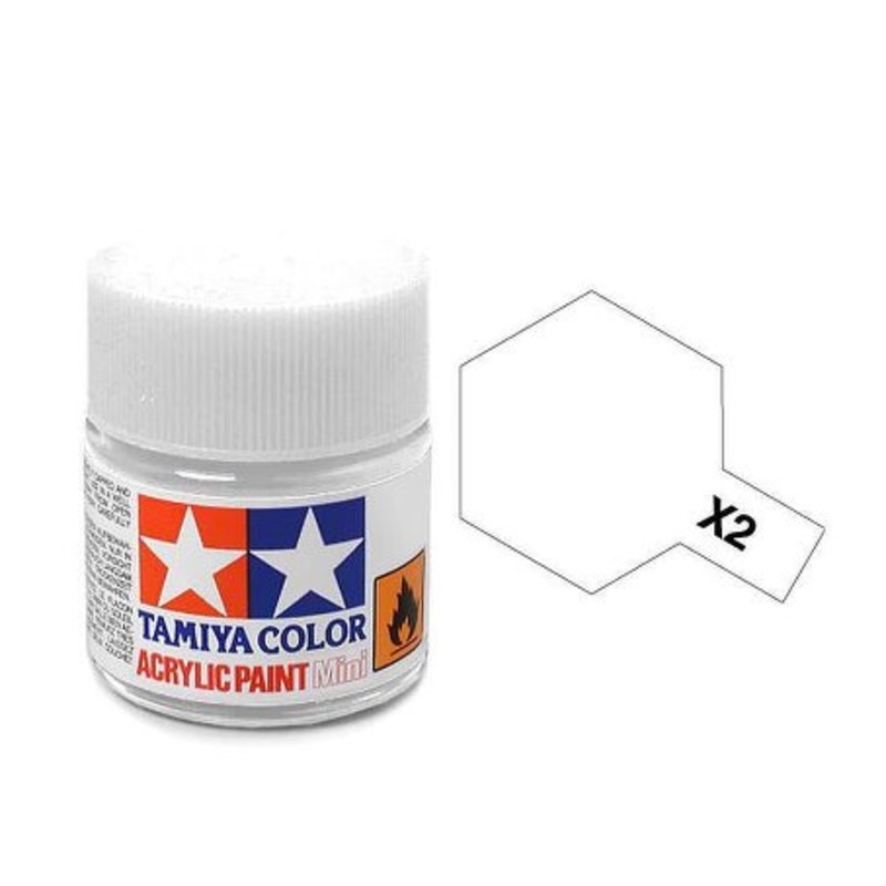 Tamiya X2 Acrylic 10ml White