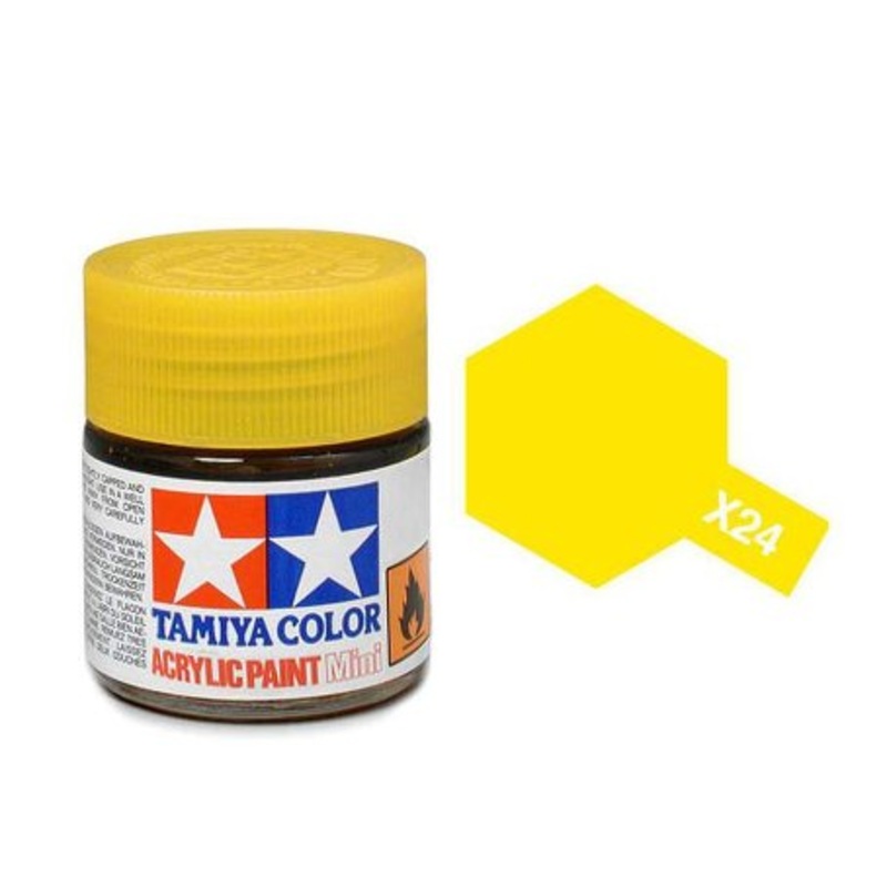 Tamiya X24 Acrylic 10ml Clear Yellow