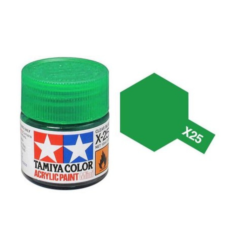 Tamiya X25 Acrylic 10ml Clear Green