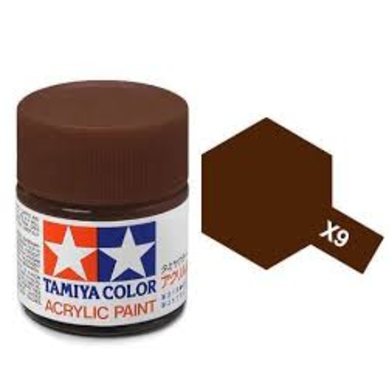 Tamiya X9 Acrylic 10ml Brown
