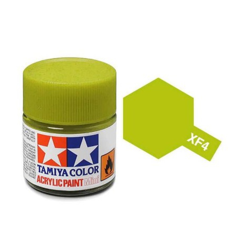Tamiya XF4 Acrylic 10ml Yellow Green