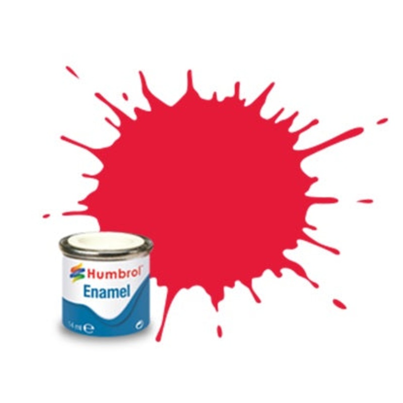 Humbrol Enamel 238 Arrow Red