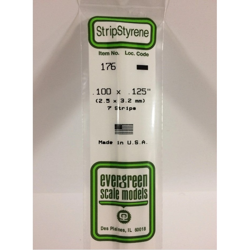 Stripstyrene White2.5X3.2Mm 7