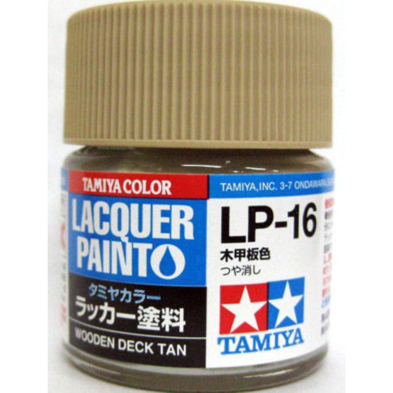 Tamiya Lacquer LP-16 Wooden Deck Tan