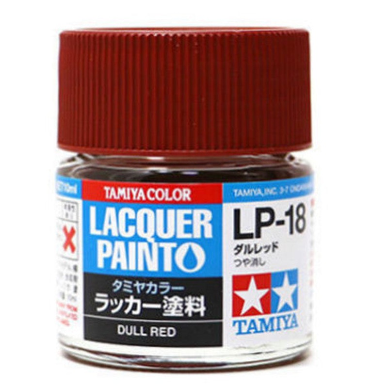 Tamiya Lacquer LP-18 Dull Red