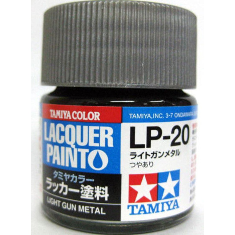 Tamiya Lacquer LP-20 Light Gun Metal