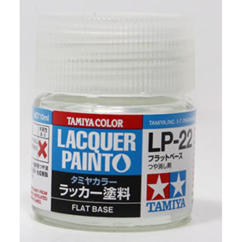 Tamiya Lacquer LP-22 Flat Base