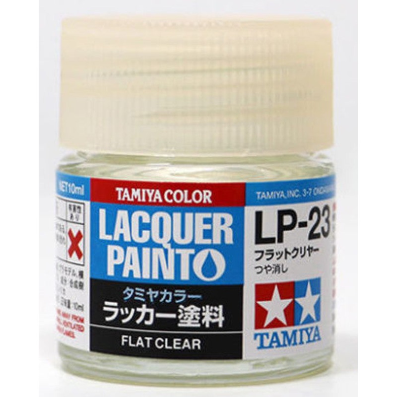 Tamiya Lacquer LP-23 Flat Clear