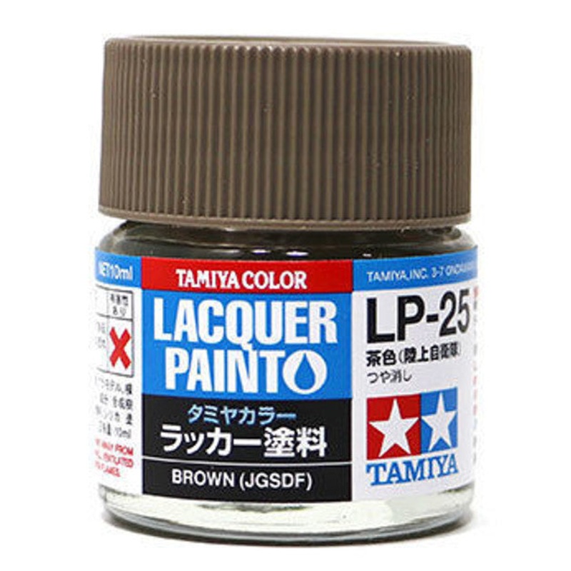 Tamiya Lacquer LP-25 Brown (JGSDF)