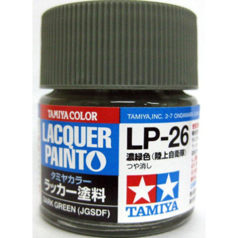 Tamiya Lacquer LP-26 Dark Green (JGSDF)