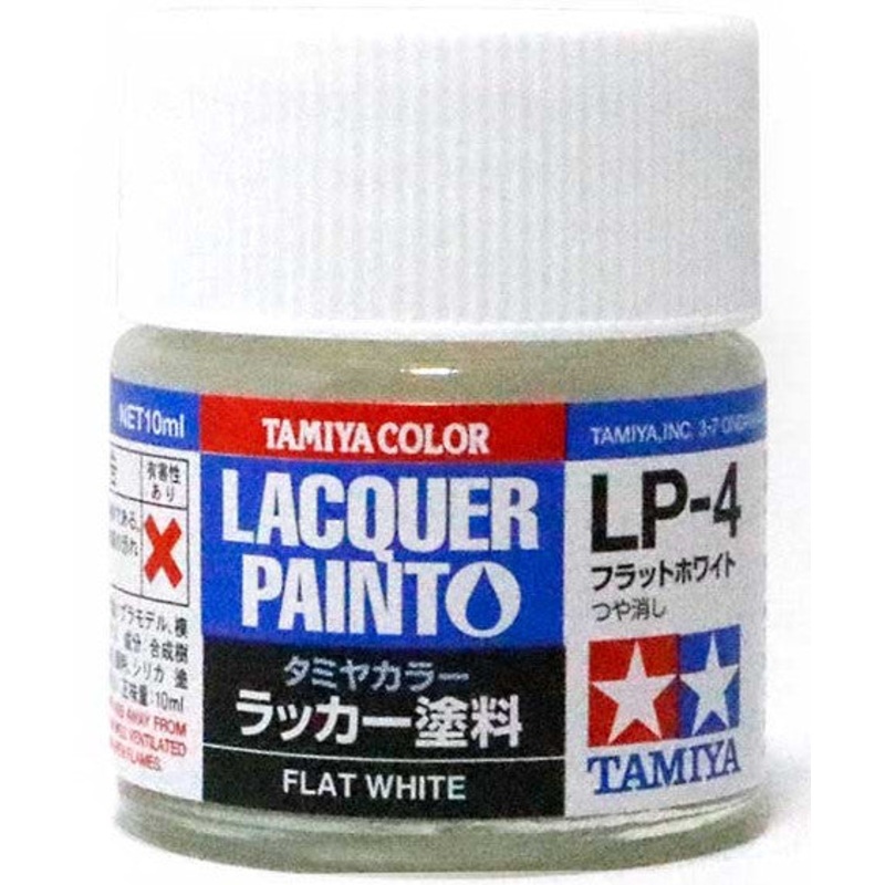 Tamiya Lacquer LP-4 Flat White