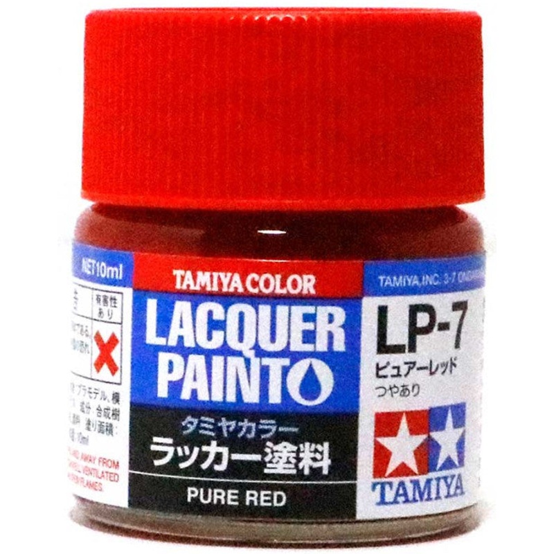Tamiya Lacquer LP-7 Pure Red