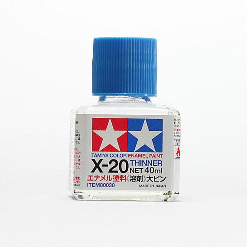 Tamiya X-20 Enamel 40ml Enamel Thinner