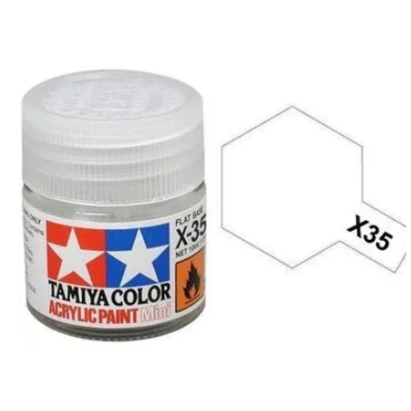 Tamiya X35 Acrylic 10ml Semi Gloss Clear