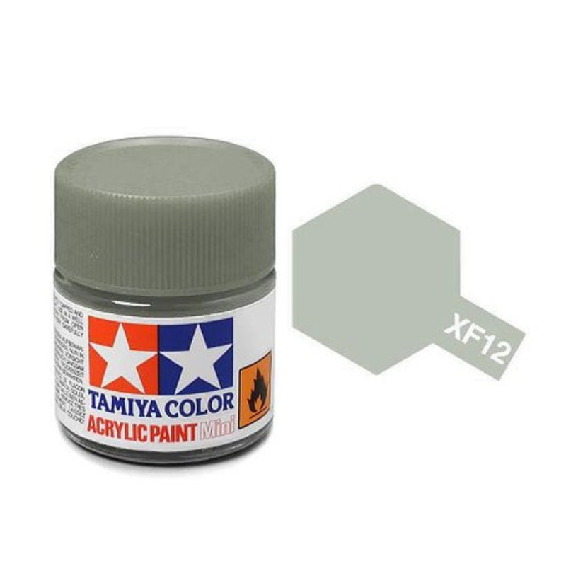 Tamiya XF12 Acrylic 10ml J.N. Grey
