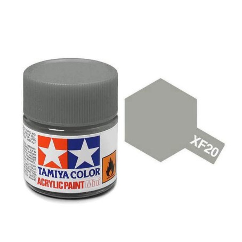 Tamiya XF20 Acrylic 10ml Medium Grey