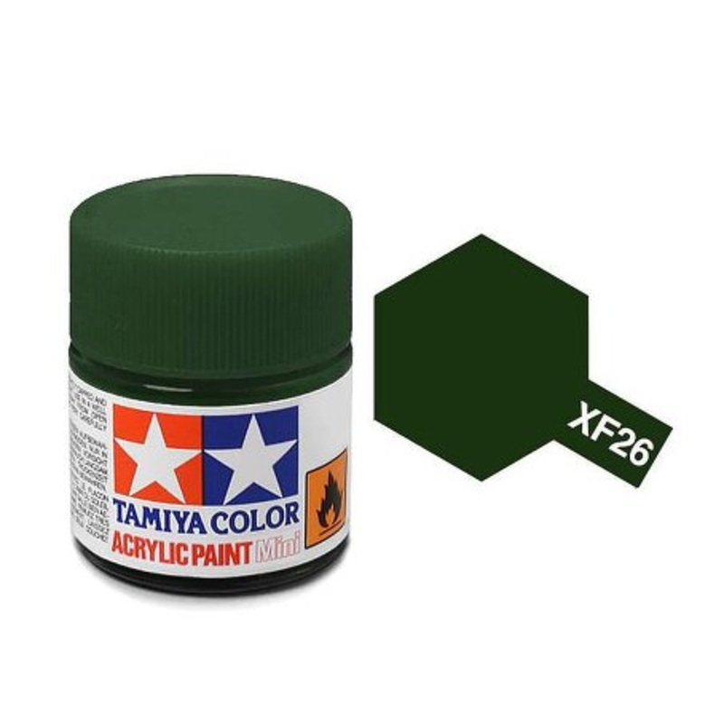 Tamiya XF26 Acrylic 10ml Deep Green